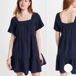 Rails 100% cotton square neck dress.